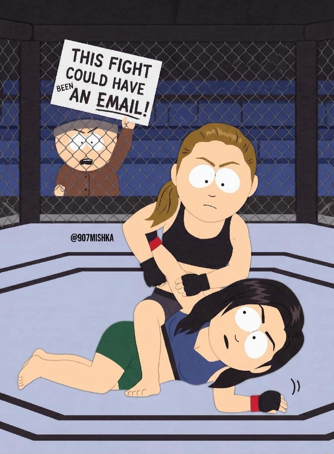 THIS FIGHT COULD HAVE BEEN AN EMAIL!