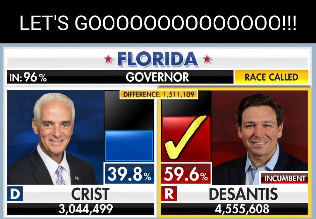 W gSXeleleolooeelel00eelel0lN FLORIDA IN96 GOVERNOR RACE CALLED V 4 D CRIST 4555608 XN EX wwm