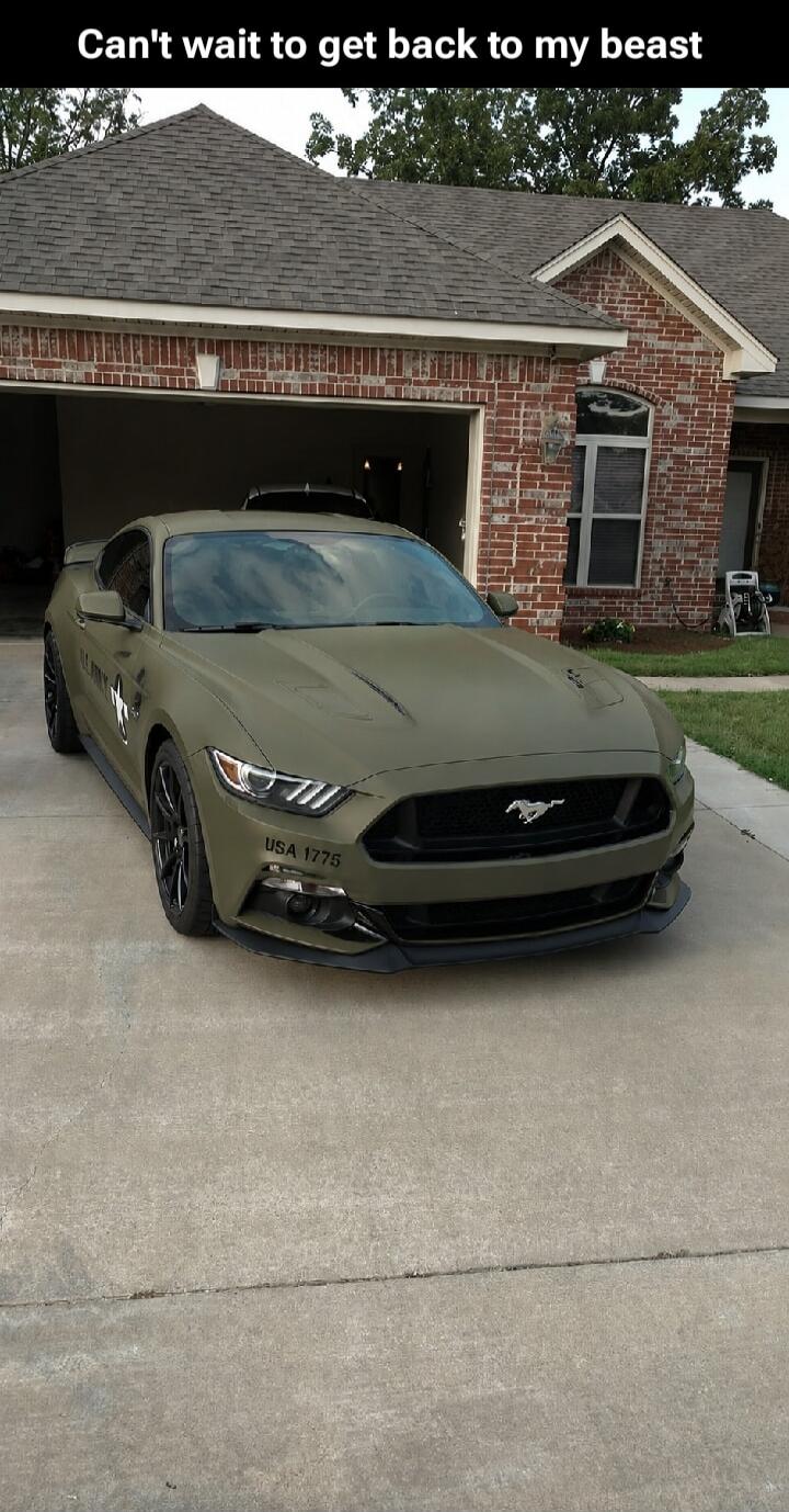 Can't wait to get back to my beast. U.S. ARMY. USA 1775.