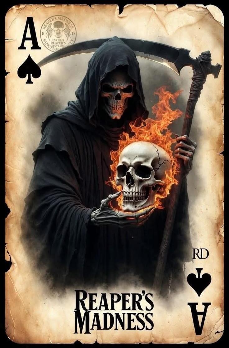 A REAPER'S MADNESS RD V REAPER'S MADNESS EST 2024 REAPER'S ASYLUM SANCTUM SOCIETY