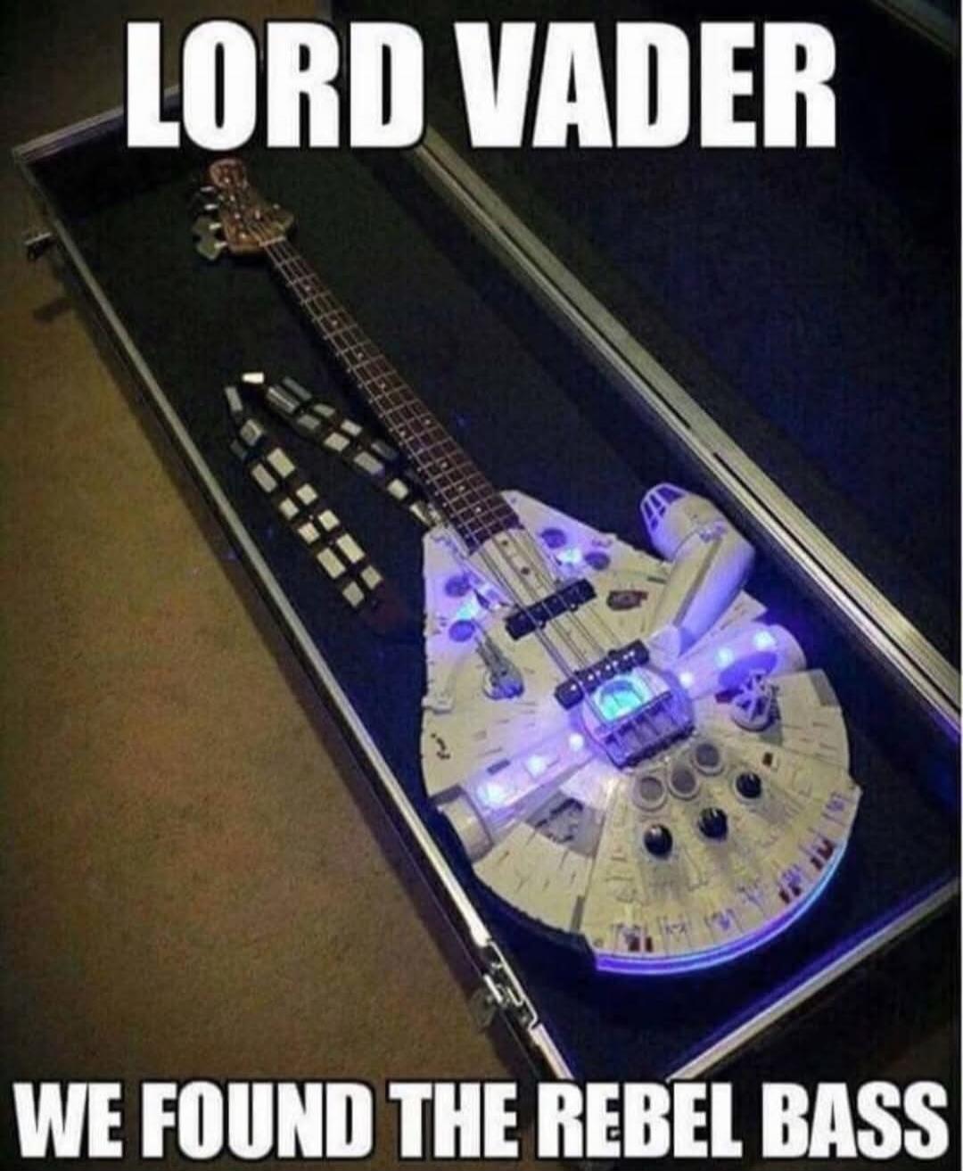LORD VADER WE FOUND THE REBEL BASS