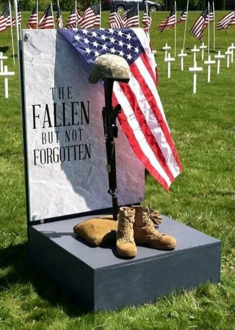 THE FALLEN BUT NOT FORGOTTEN