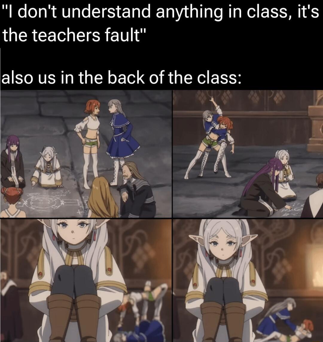 I dont understand anything in class its JUERCE SR also us in the back of the class