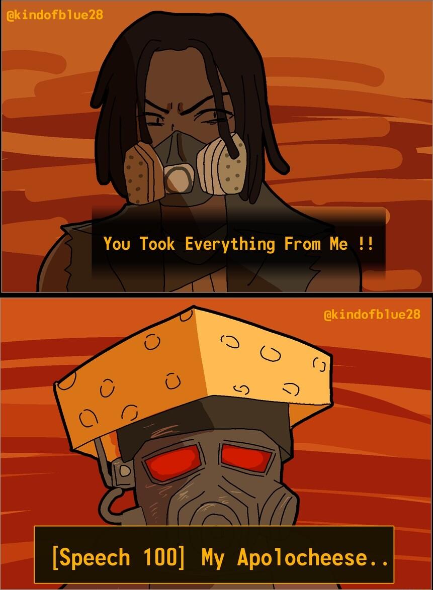 Speech 100 My Apolocheese