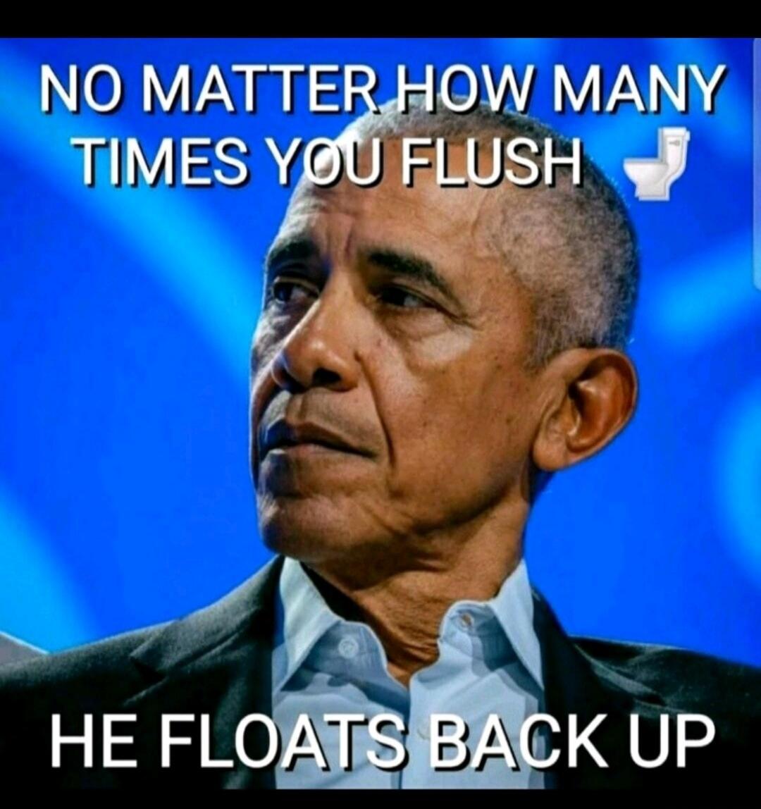 NO MATTER HOW MANY TIMES YOU FLUSH HE FLOATS BACK UP
