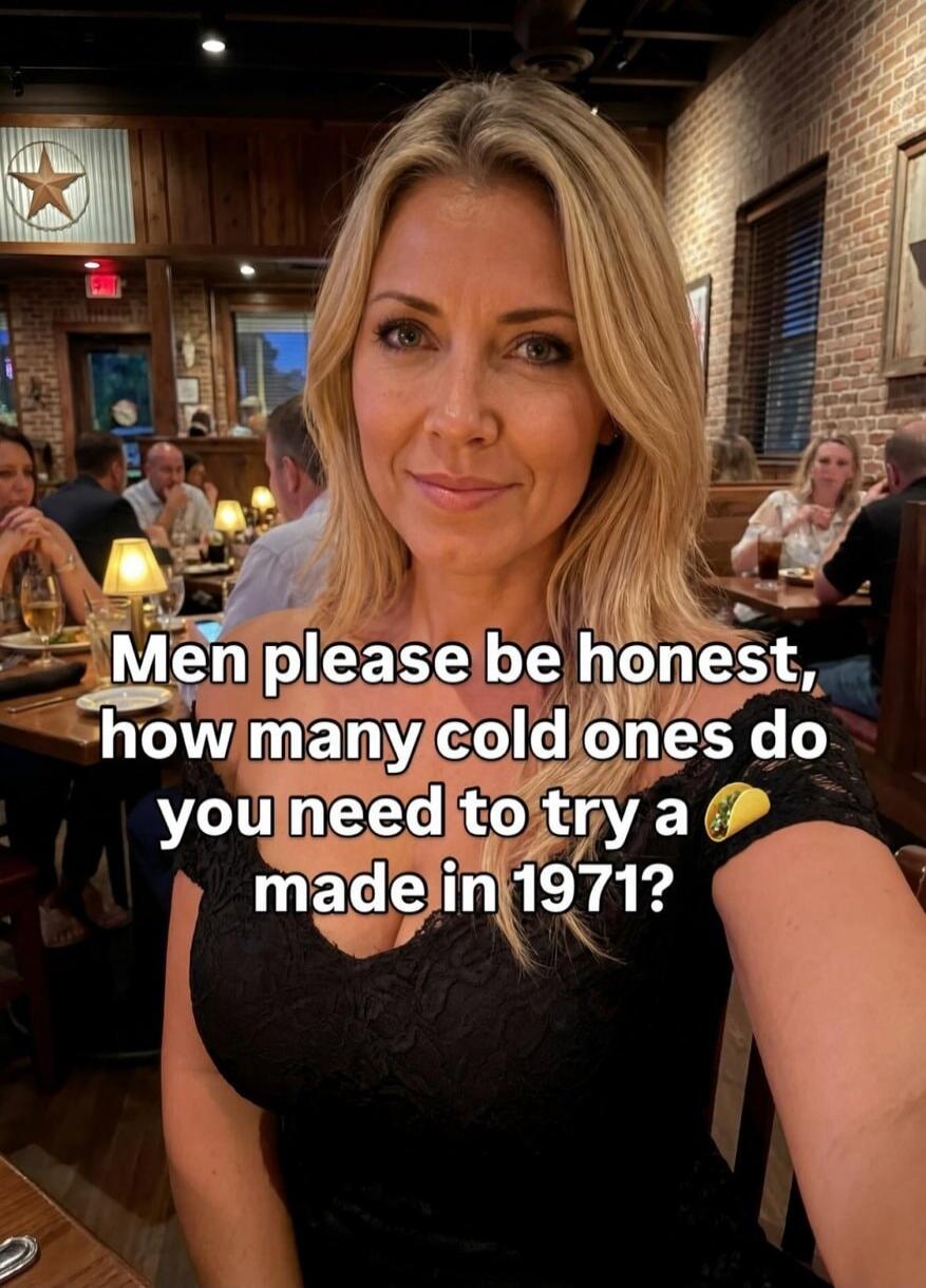 Men please be honest, how many cold ones do you need to try a beer made in 1971?