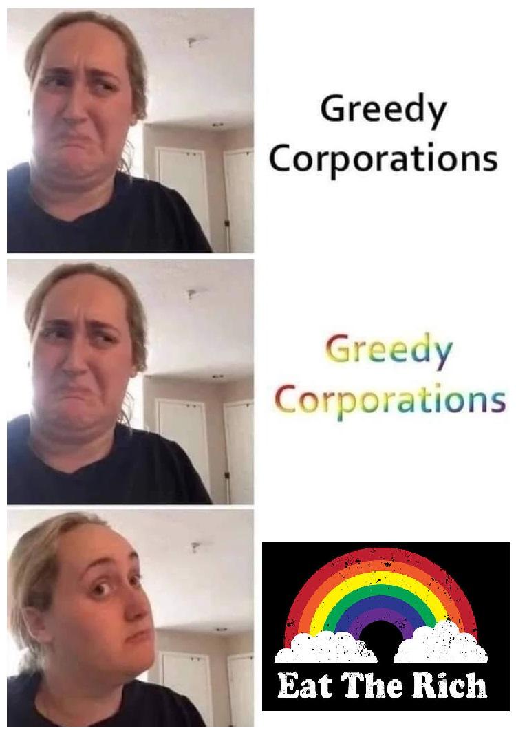 Greedy Corporations B rlhcuy Corporations k4 b OF1 8 e ich