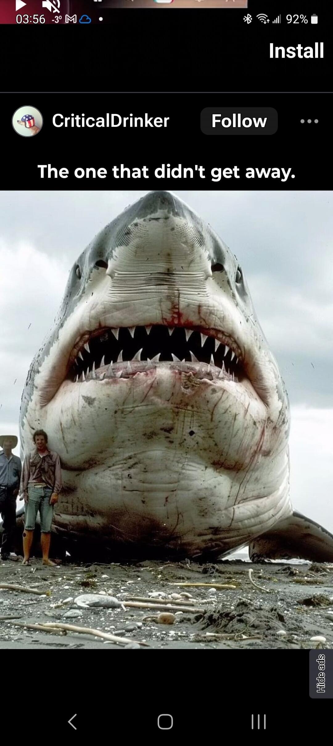 The one that didn't get away.