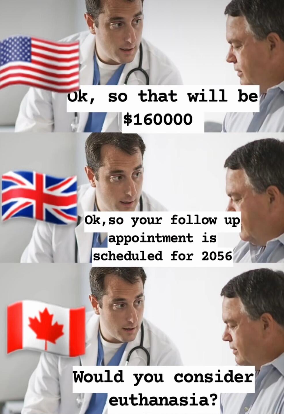 w m Ok so your follow up appointment is scheduled for 2056 Would you consider euthanasa