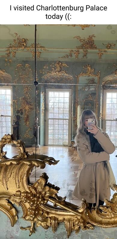 visited Charlottenburg Palace today