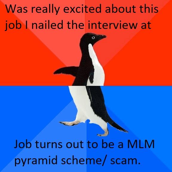 3 Job turns out to be a MLM pyramid scheme scam