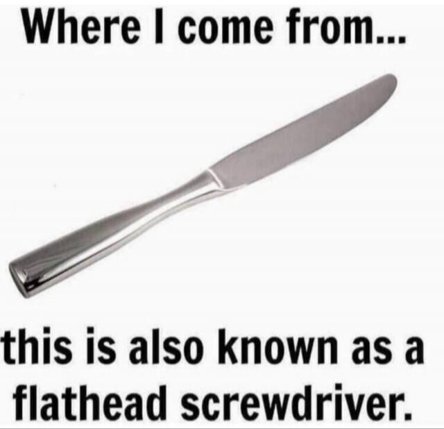 Where I come from... this is also known as a flathead screwdriver.
