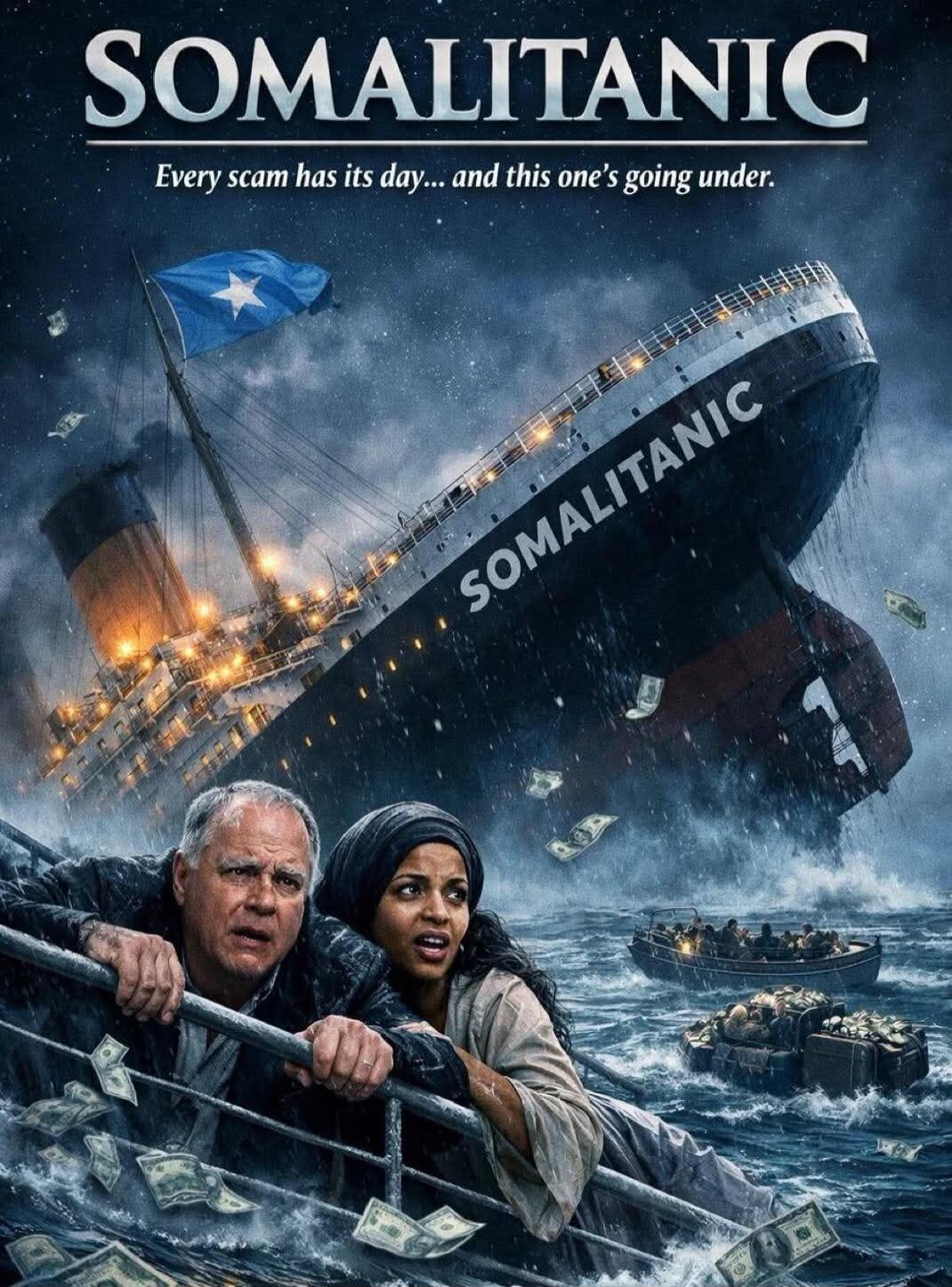 SOMALITANIC
Every scam has its day... and this one's going under.