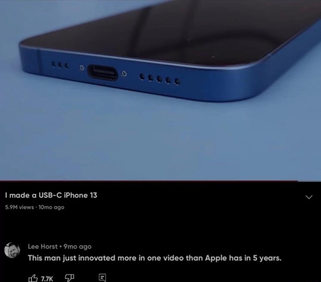 I made a USE C iPhone 13 v O i s in e thn ol i yours e OO