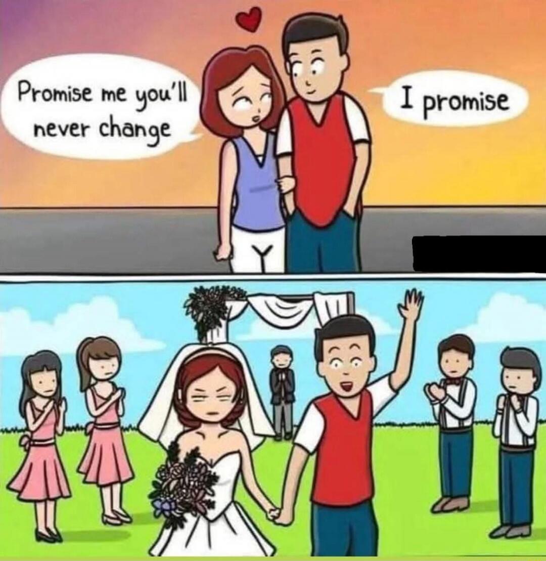 Promise me you'll never change\nI promise