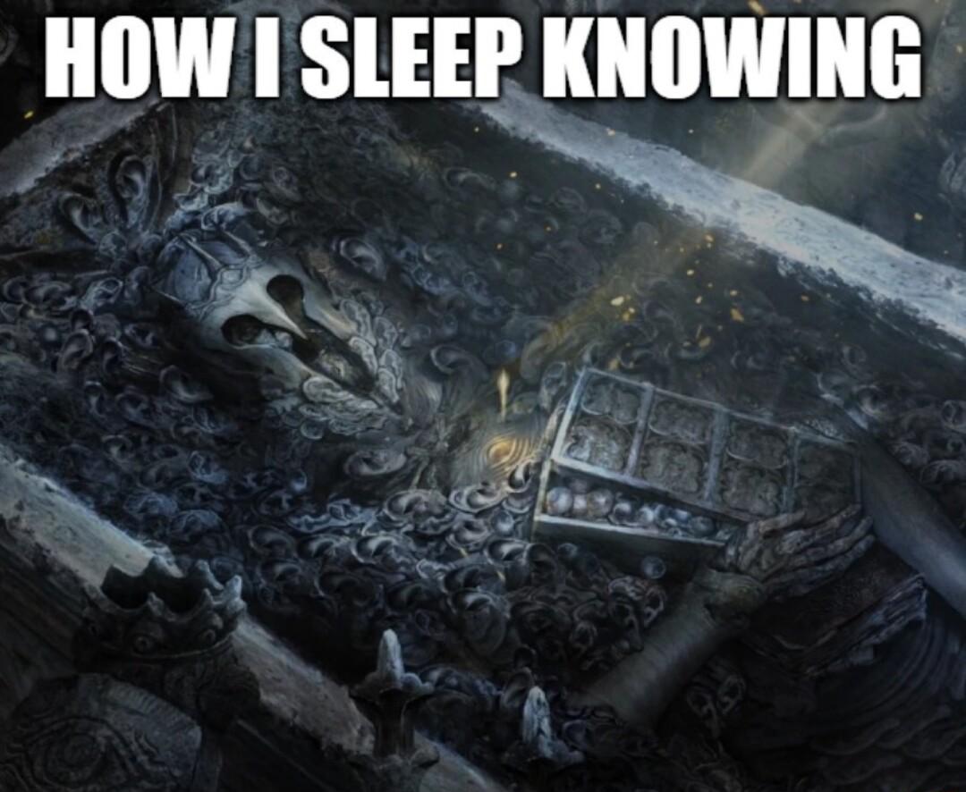 HOW I SLEEP KNOWING Sl