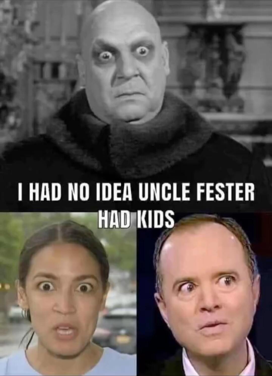I HAD NO IDEA UNCLE FESTER HAD KIDS