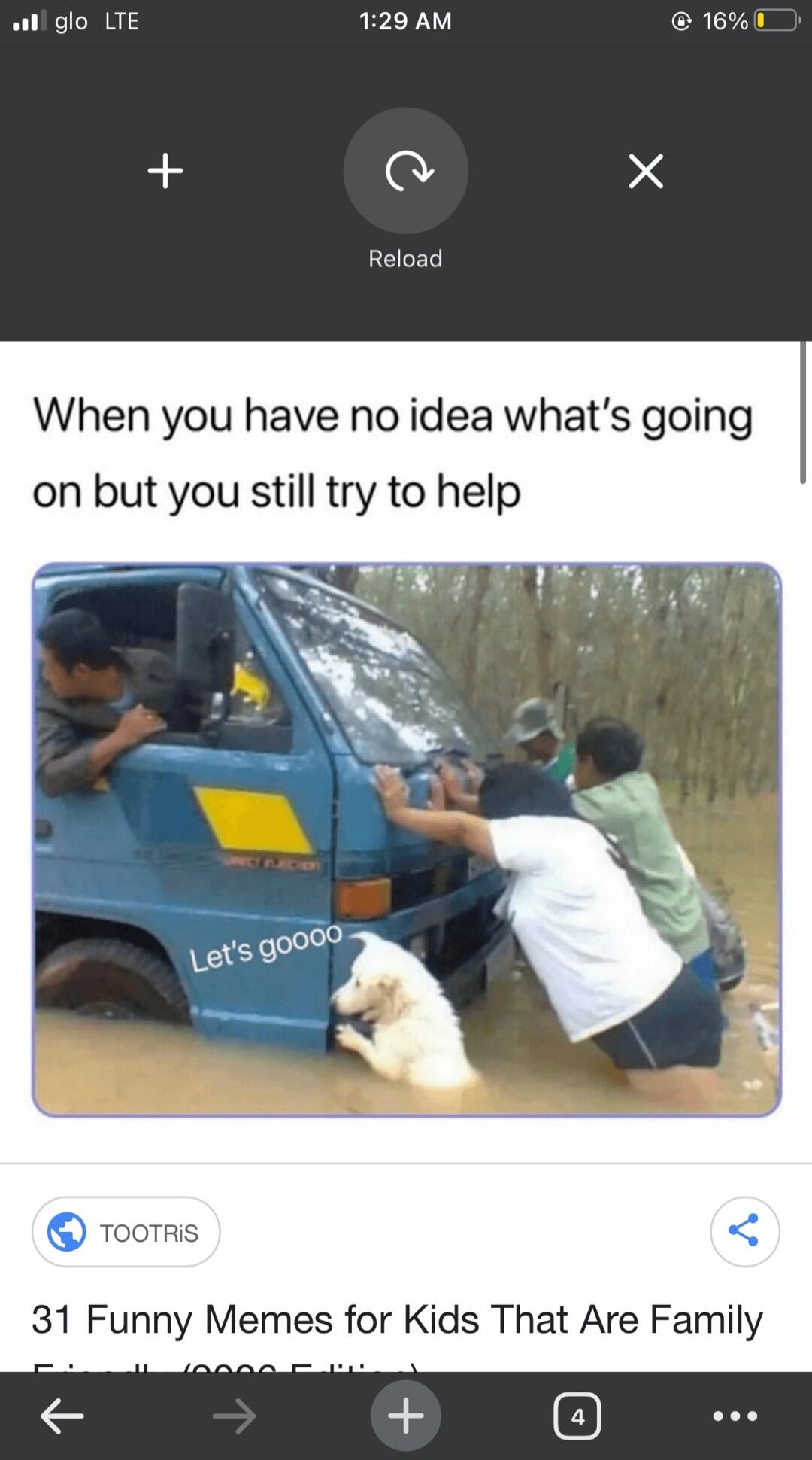 When you have no idea what's going on but you still try to help. Let's goooo