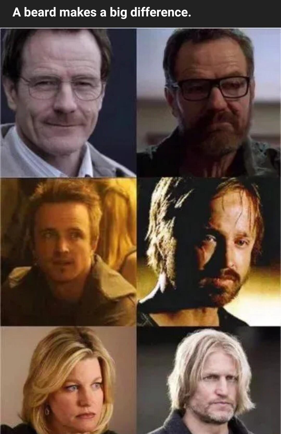 A beard makes a big difference