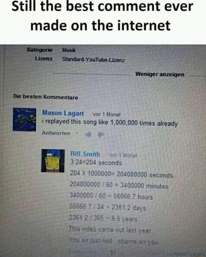 pest comment ever made on the internet