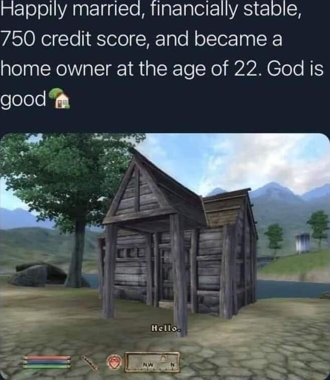 mrelelollAngrEldaTo uilpteTalelt1AS El o S 750 credit score and became a home owner at the age of 22 God is good