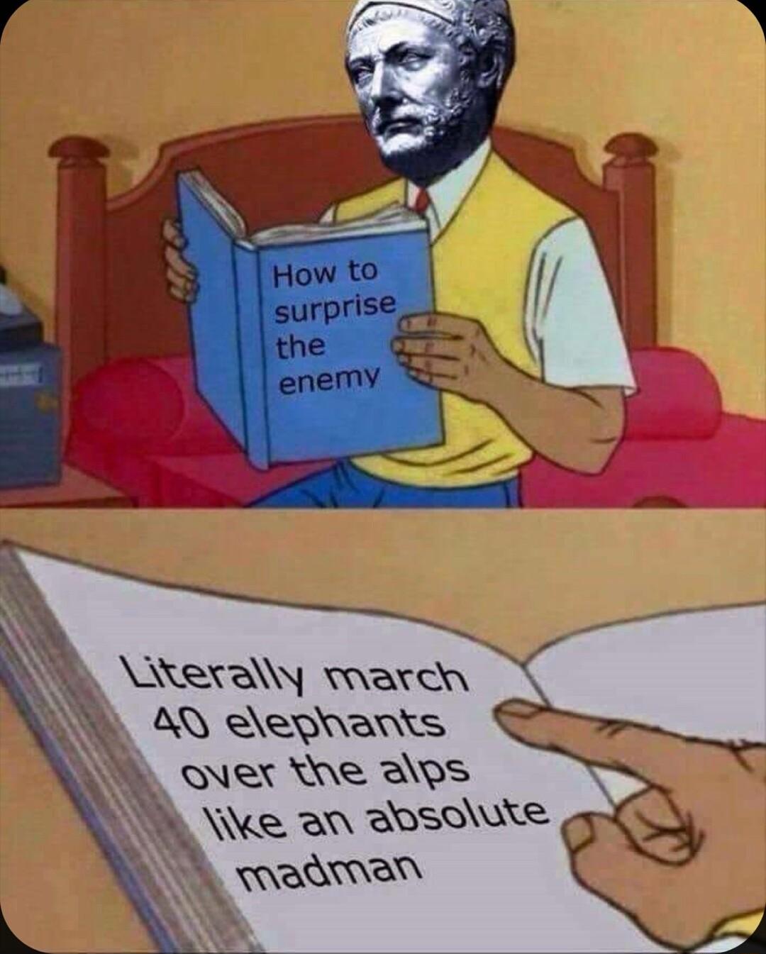 AArerally march AQ ephants ouer tne aps