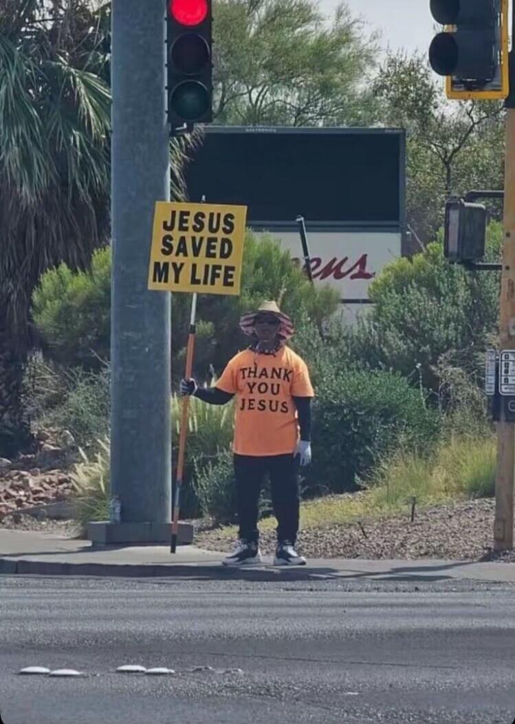JESUS SAVED MY LIFE. THANK YOU JESUS.