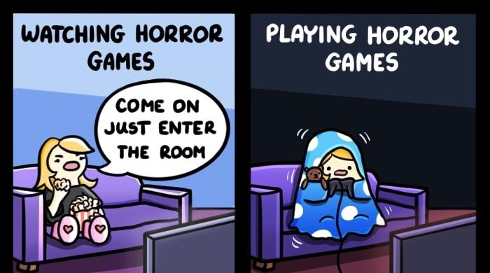 WATCHING HORROR AL INTAToT T1e7X GAMES WIYELLYVI