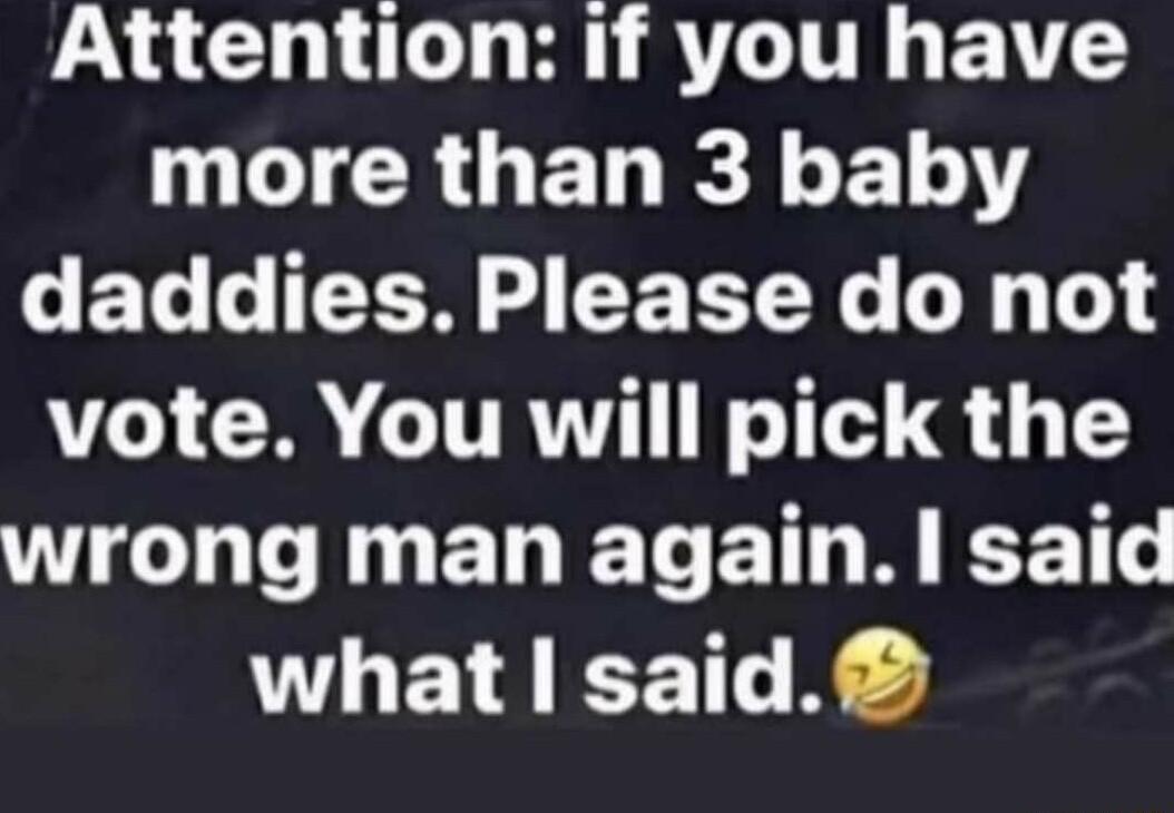 Attention if you have M CTCRGEL R F1 Y CEL ICEN S CETTYC G T vote You will pick the O CINELEEI N BT what said