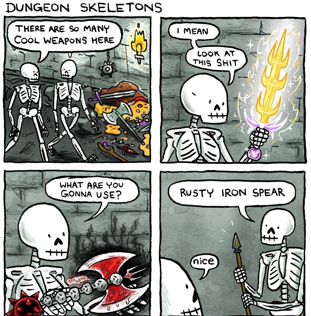 DUNGEON SKELETONS