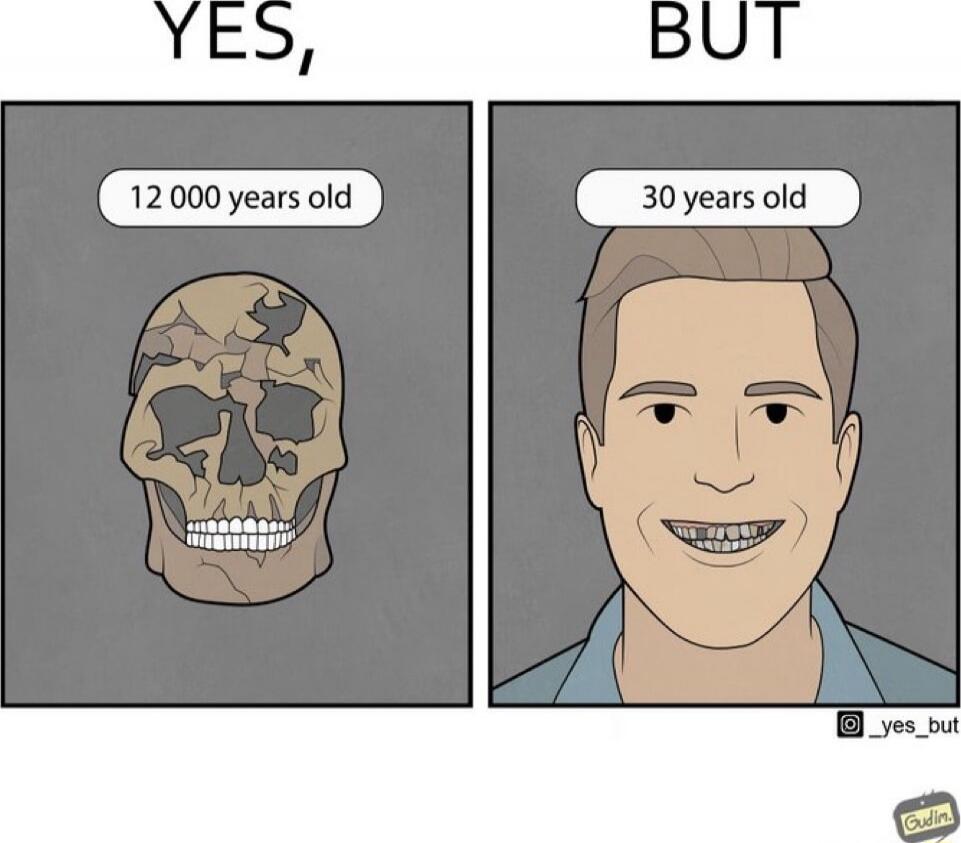 YES,
12,000 years old
BUT
30 years old
