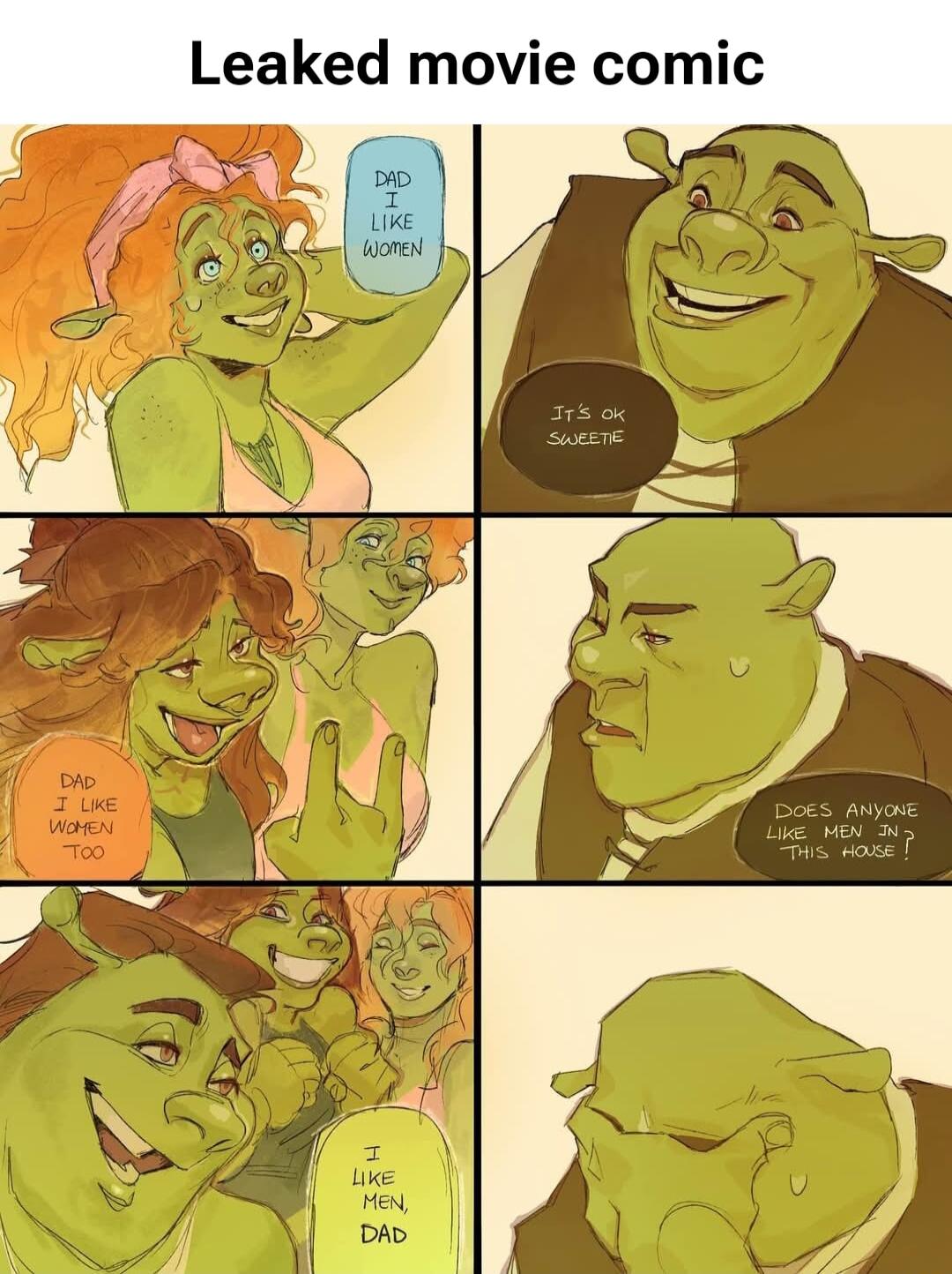 Leaked movie comic