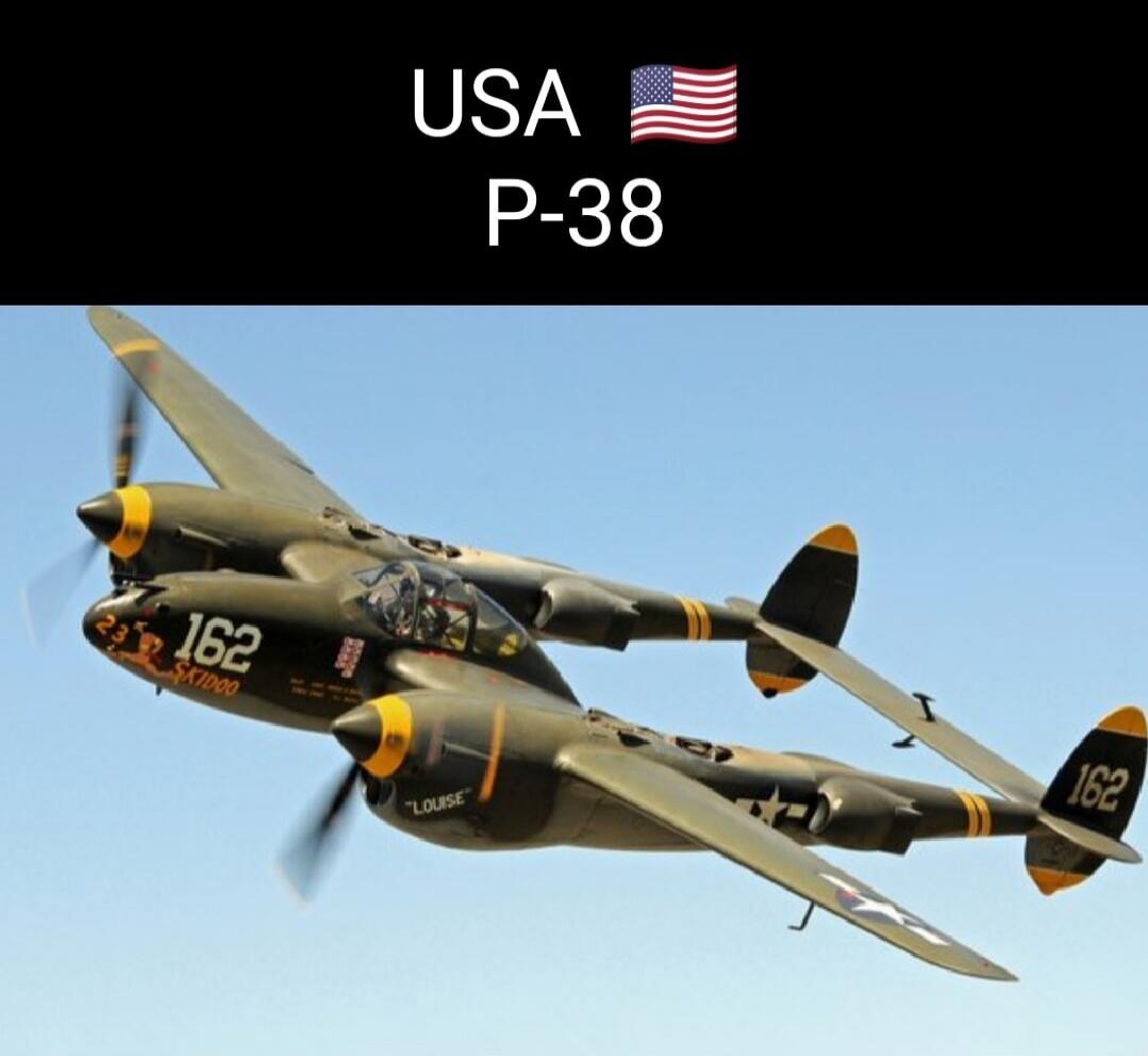 USA P-38 162 SKIDOO LOUISE