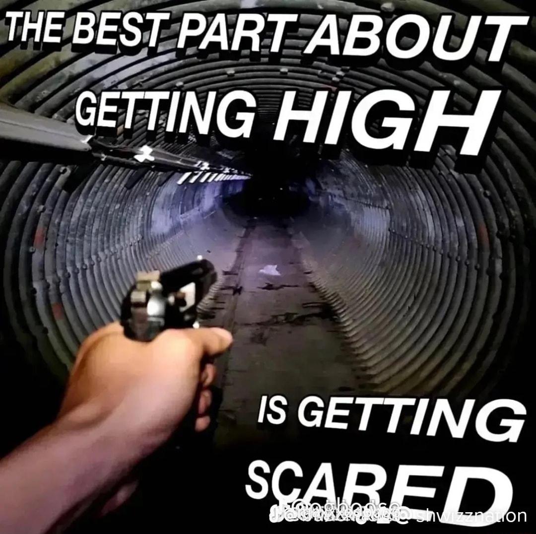 THEBESTPART ABOUT GrsmNe HIGH ISGETTING SCARED