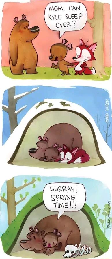 MOM CAN KYLE SLEEP OvEr HURRAY SPRING TIMe ToonmosELor