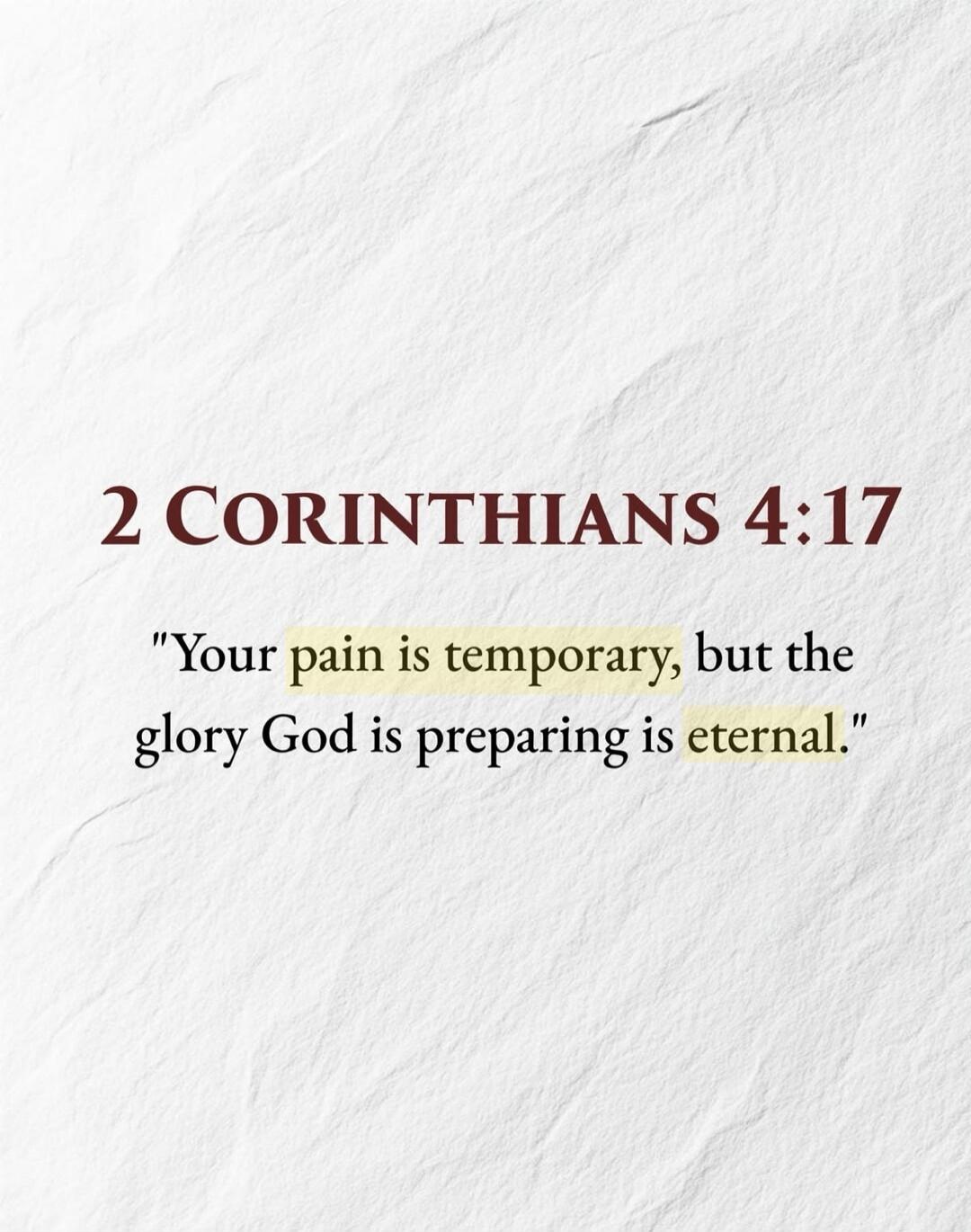 2 CORINTHIANS 4:17 