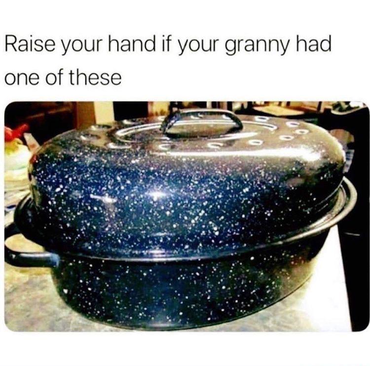 Raise your hand if your granny had one of these