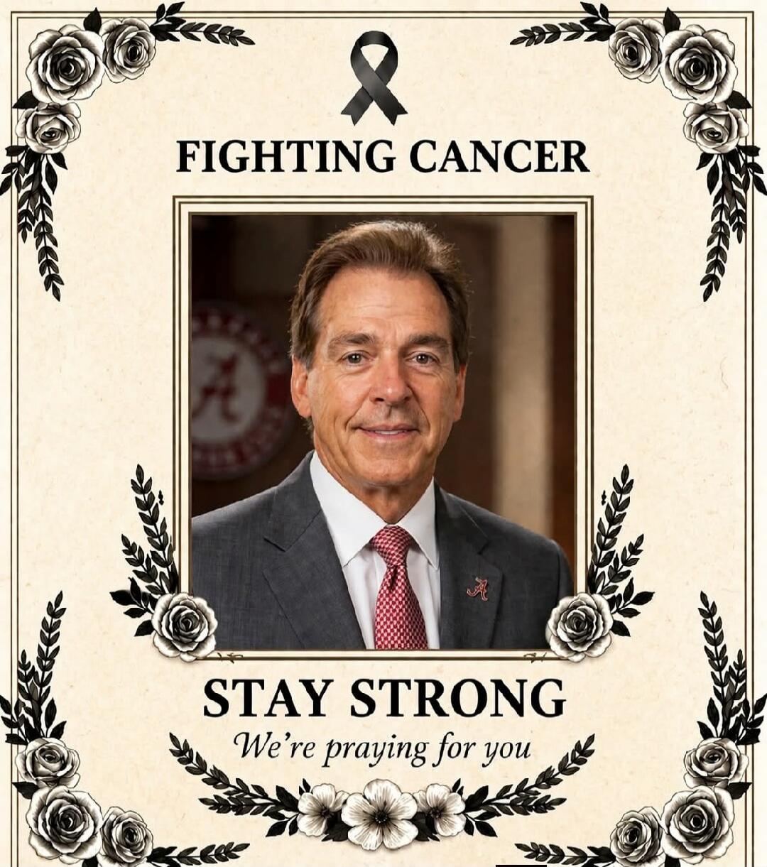 FIGHTING CANCER STAY STRONG We're praying for you