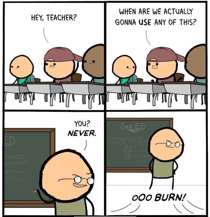 WHEN ARE WE ACTUALLY GONNA USE ANY OF THIS 000 BURN NN