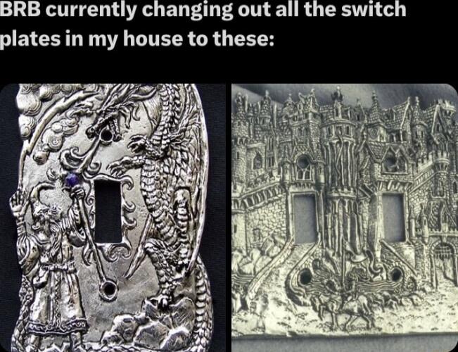 B currently changing out all the switcl JETCEIL T LITEES LR EETH