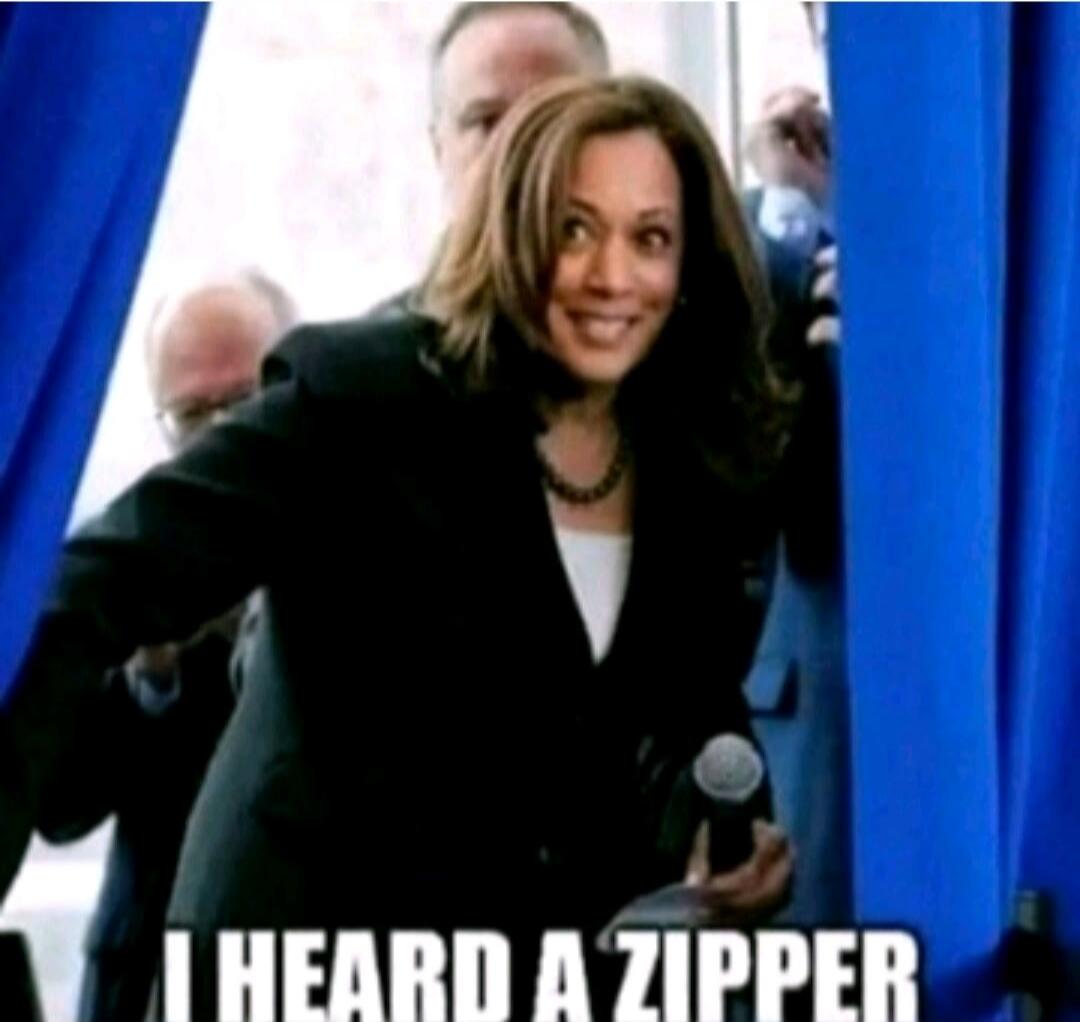 I HEARD A ZIPPER