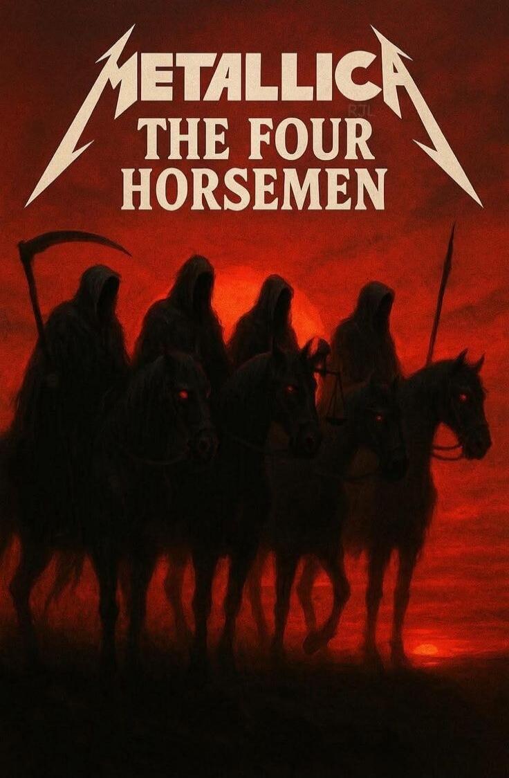 METALLICA THE FOUR HORSEMEN