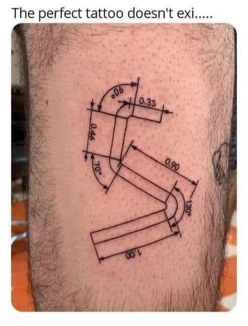 The perfect tattoo doesn't exi......