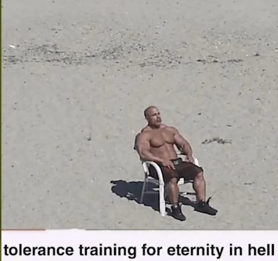 s tolerance training for eternity in hell 176 Views