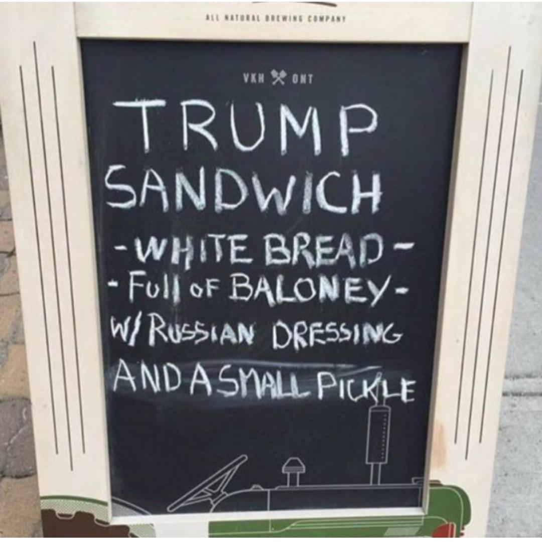 SANDWICH WHITE BREAD Ful oF BALONEY L DRESSING 8 Ao A st i