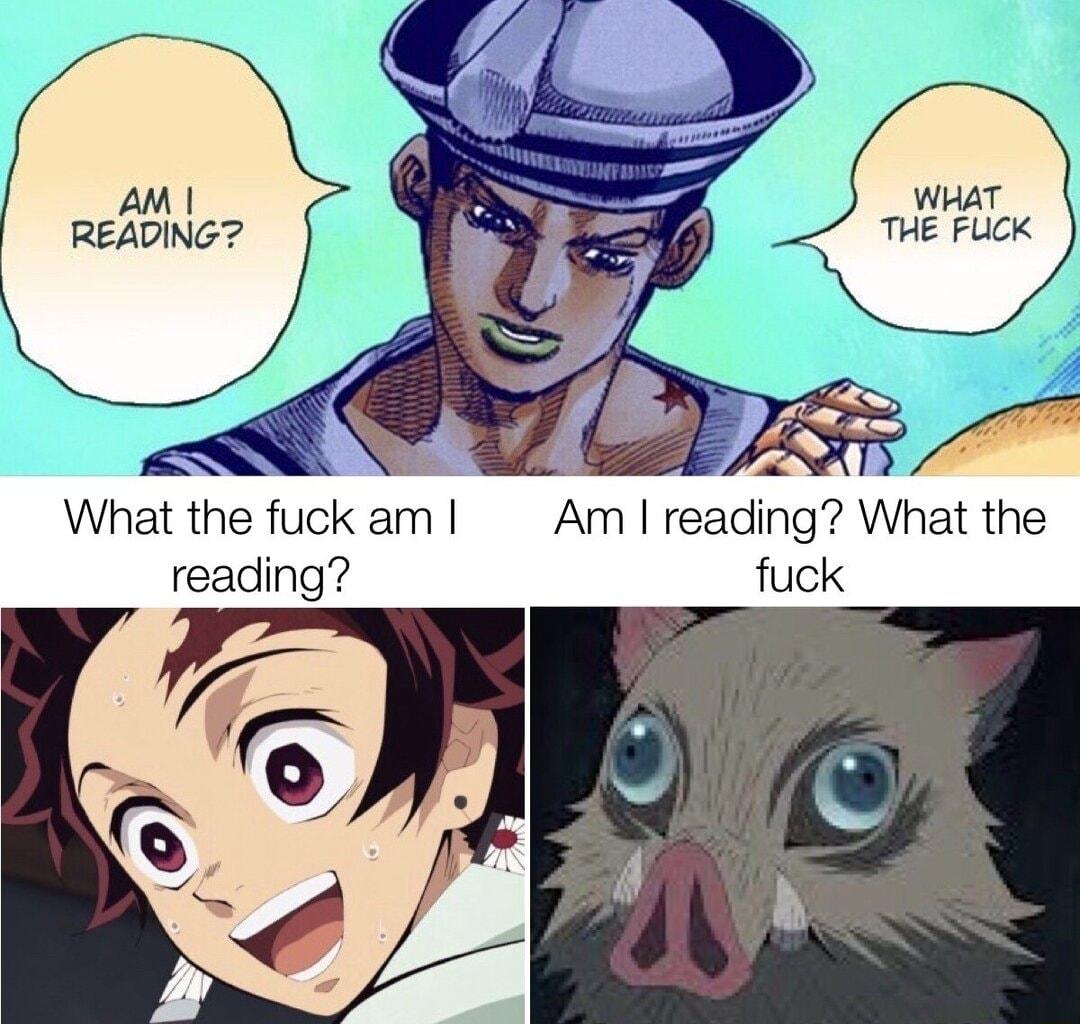 What the fuck am Am reading What the reading fuck
