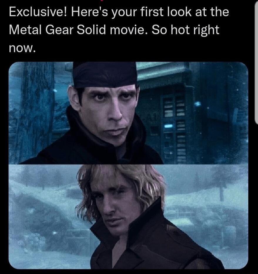 Exclusive Heres your first look at the Metal Gear Solid movie So hot right now