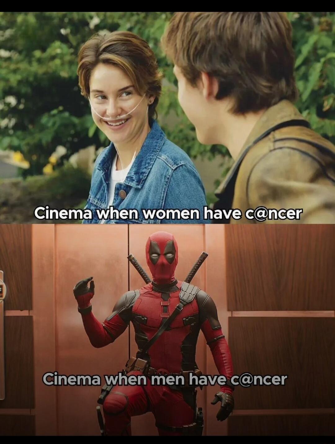 Cinema when men have cncer