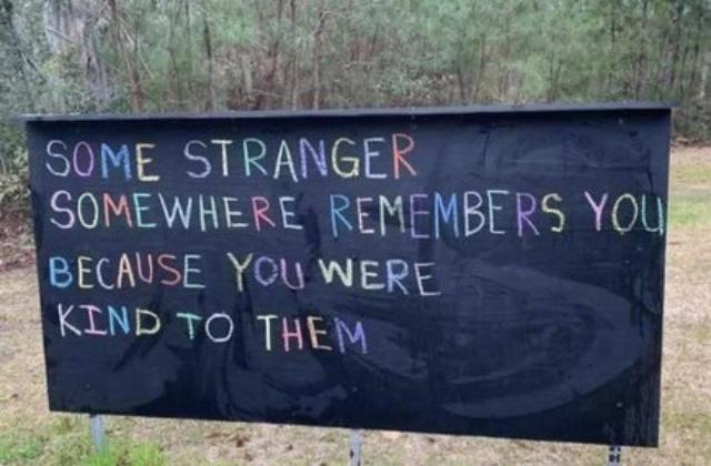 SOME STRANGER SOMEWHERE REMEMBERS You