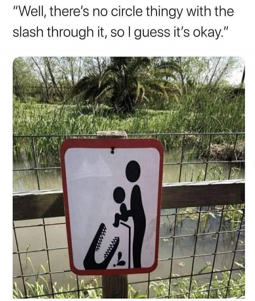 Well, there's no circle thingy with the slash through it, so I guess it's okay.